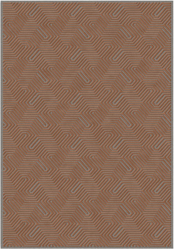 Brinker Ensuite Graphix 923 Grey Cognac 160x230