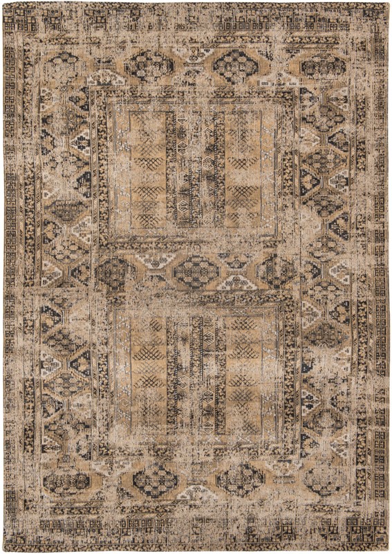 Louis De Poortere Antiquarian Hadschlu Collection 8720 Agha Old Gold 140x200