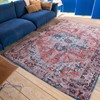 Louis De Poortere Antiquarian Heriz Collection 8703 Classic Brick 140x200