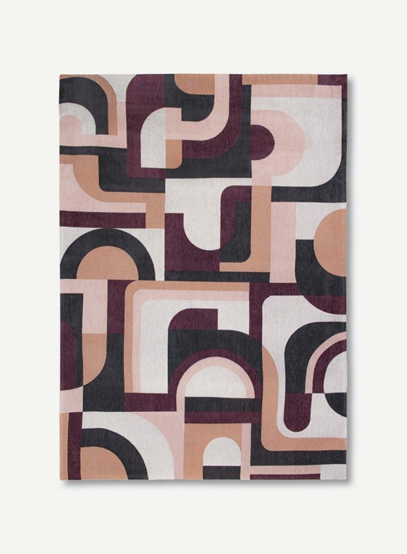 Louis De Poortere Nuance Module 9209 Pink Rohe 80x150