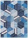 Tarkett Finally Vinyl Hexagon Blue 170x230