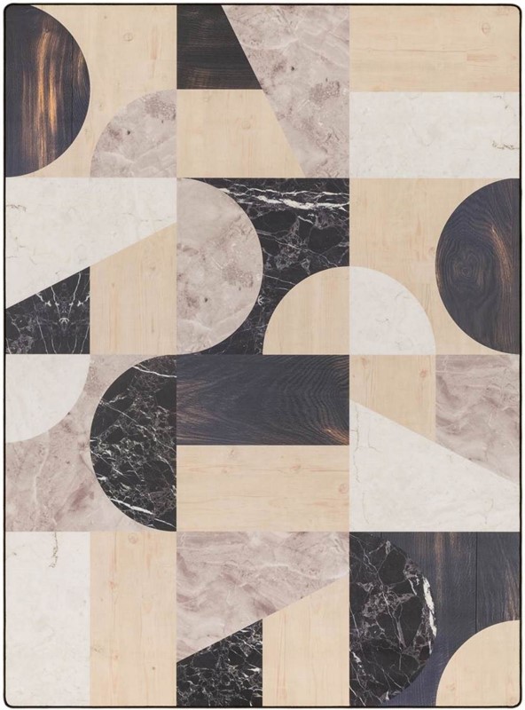 Tarkett Finally Vinyl Mixed Materials Black 170x230