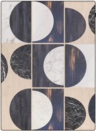 Tarkett Finally Vinyl Wood Circle Black 170x230